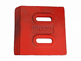 Нижний скребок для бетоносмесителя SICOMA MAO 3000/2000