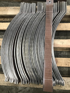 Рессоры для вагонеток из HARDOX 450