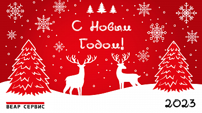 С наступающим Новым годом и Рождеством!